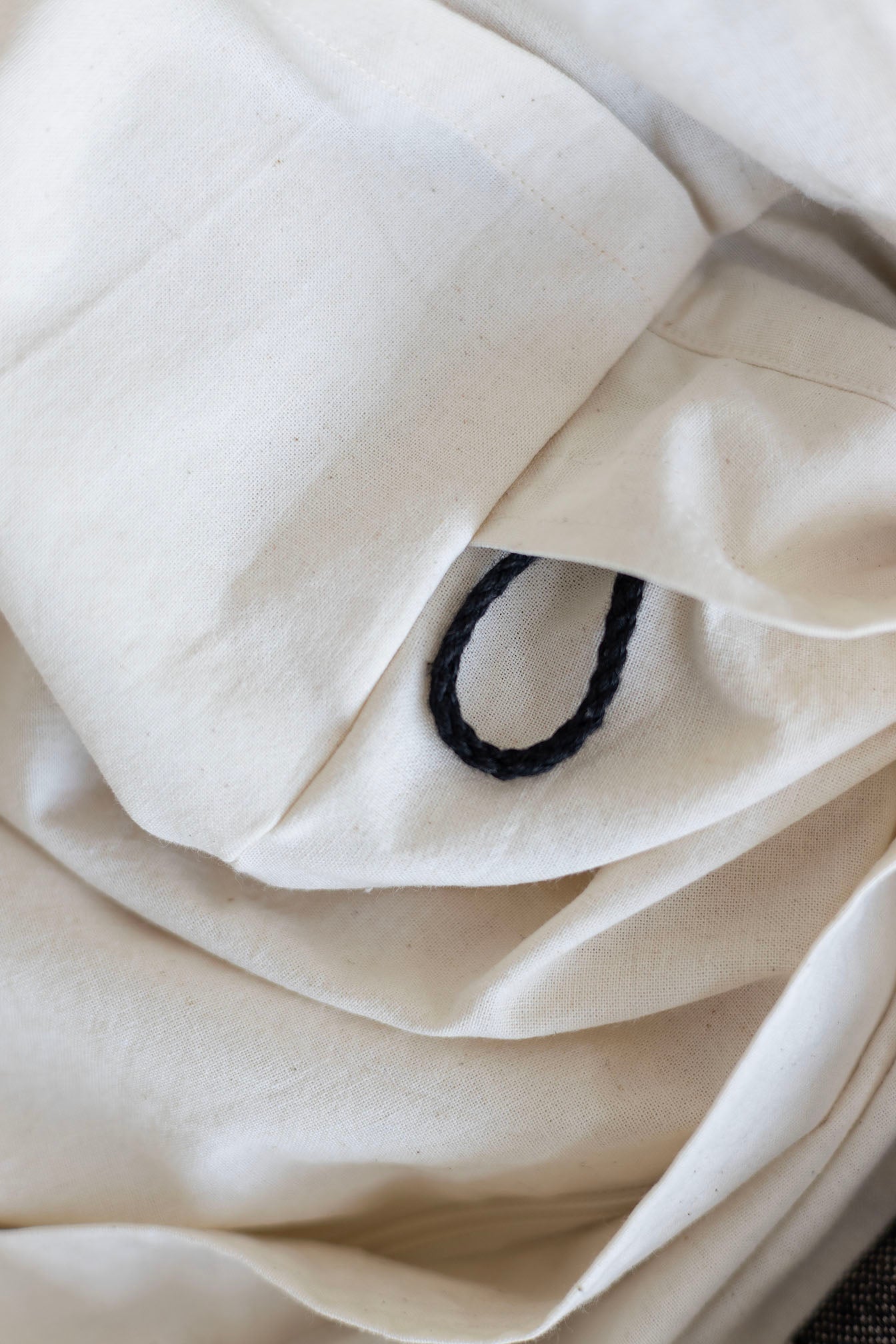 Monochromatic soft brown Abundance bag